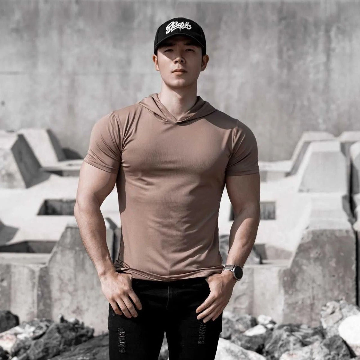 Men's Hooded T-Shirt